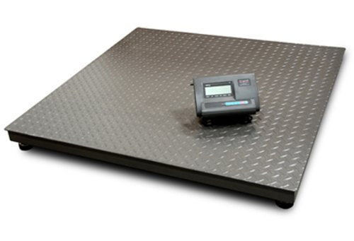 Mulit Capacity Saga Floor Scale 5x5 60"X60" 10000 LBS Capacity Manufactory Calibrated with Professional Indicator. Brand New Pallet Shipping Scale heavy duty floor pallet scale (10000lbs Capacity)