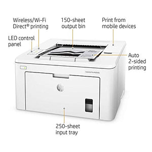 HP G3Q47A#BGJ Laserjet Pro M203dw Wireless Laser Printer (G3Q47A). Replaces M201dw Laser Printer (Renewed)