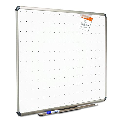 Quartet TE568T Quartet Total Erase Marker Board, 96 x 48, White, Euro-Style Aluminum Frame