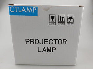 CTLAMP R9832773 / DT01591 Projector Lamp Bulb with Housing Compatible with Barco PJWU 101B PJWU-101B PJWU101B Hitachi CP-WU13K