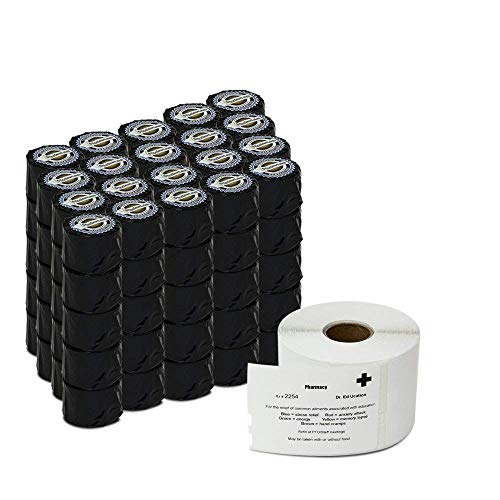 OfficeSmartLabels - 2-1/8" x 2-3/4" Veterinary Diskette Media Labels, Compatible with 30258 (100 Rolls - 400 Labels Per Roll)