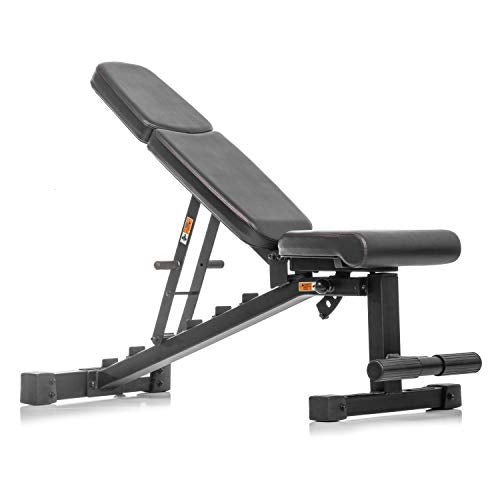 XMark 9010 Adjustable Weight Bench, 1500 lb Weight Capacity, Flat Incline Decline Weight Bench, Utility Bench, Dumbbell Bench Adjustable, Multi-Purpose, Adjustable Bench For Weight Lifting