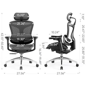 SIHOO Doro C300 Ergonomic Office Chair with 3D Armrests & Lumbar Support