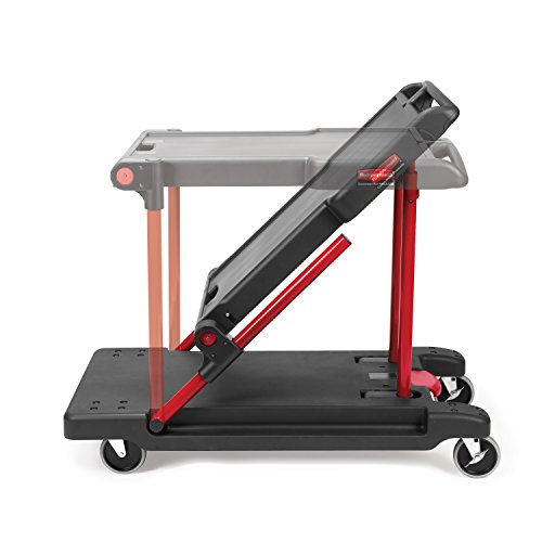 Rubbermaid Commercial Products Folding Utility Dolly/Cart/Platform Truck, 400 lbs Capacity