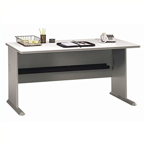 Bush Business Series A 60" Computer Desk with 3-Drawer File Cabinet
