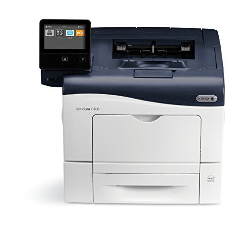 Xerox VersaLink C400/DN Color Printer, Amazon Dash Replenishment Ready & VersaLink C400/C405 Black Extra High Capacity Toner Cartridge (10,500 Pages) - 106R03524