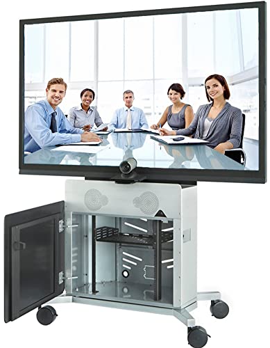 Avteq ELT-2100S Large Format Display Stand, 400 lbs. Load Capacity, 85" Display Support, 10RU Rack Space