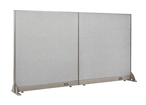 GOF Large Fabric Room Divider Panel, 96" W x 48" H - Freestanding Office Partition