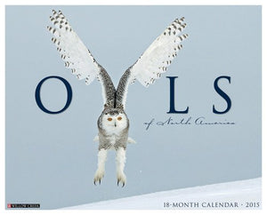 Owls of North America 18-Month 2015 Calendar