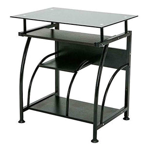 2016 Home Office PC Corner Computer Desk Laptop Table Workstation Furniture -Black