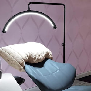 Atlas View Diamond Bling LED Floor Light for Estheticians, Tattoo Artists, and Facialists