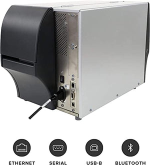 ZEBRA ZT411 Industrial Printer - 300 dpi, Ethernet, Bluetooth, Serial, USB, 14 IPS, 4-inch Print Width