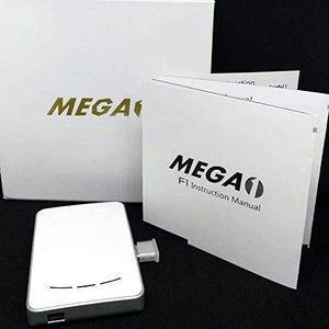 MEGA1 Mini Card Size Projector with 50 Lumens and up to 100-inch Projection in HD 16:9 Resolution