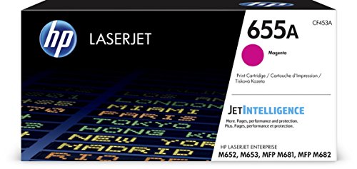 HP 655A (CF453A) Magenta Toner Cartridge for HP Color LaserJet Enterprise M652 M653 M681 M682