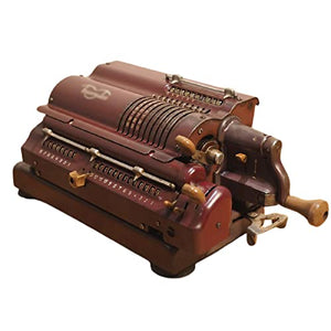 Amdsoc Hand Crank Desktop Calculator - Antique Mechanical Collection