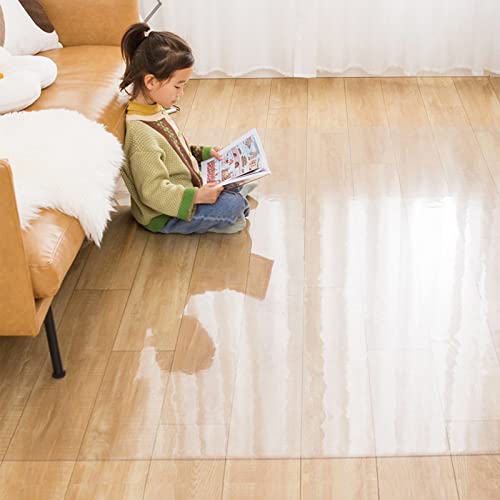ZAQYCM Hardwood Floor Runner Transparent Office Chair Mat 2MM