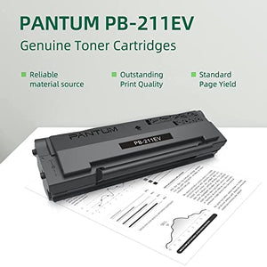Pantum M6552NW Black and White Multifunctional Laser Printer, Scanner Copier All in One, with 1 Pack PB-211EV 1500 Pages Yield Toner Cartridge Highly Cost-Effective