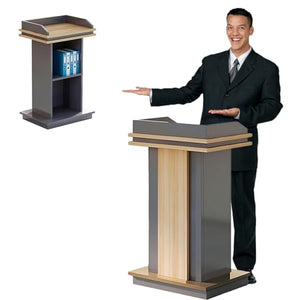 Fakednss Church Pulpit - Heavy Duty Wooden Podium Stand