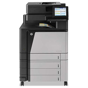 HP Color LaserJet Enterprise flow M880z Multifunction Laser Printer, 2100 Sheet Cap (Renewed)