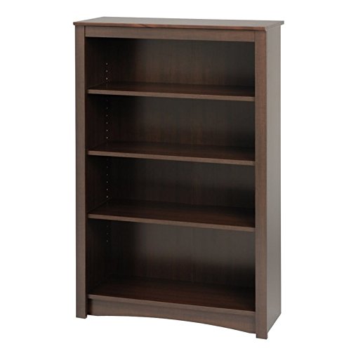 Home Square 2-Piece Set Bookcase in Espresso