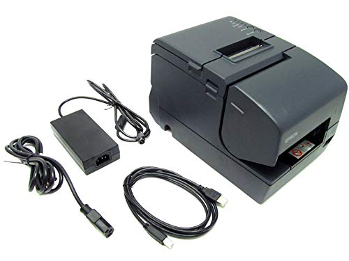 Epson C31CB25015 TM-H6000IV Multifunction Printer, 9 Pin, Without MICR, Without Endorsement and Drop in Validation, Serial and USB Interfaces, Dark Gray (Renewed)