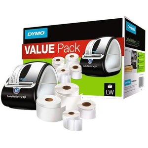 DYMO Value Bundle - Label Printer - Thermal Paper - Roll (2.44 in) - 600 x 300 dpi - up to 51 Labels/min - USB 2.0