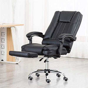 KouRy High Back Ergonomic Gaming Office Chair - Adjustable Swivel Desk Chair (Black)