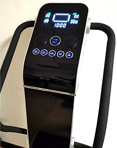 HEALTH AND MED.COM GForce Pro S - 1500W Dual Motor Whole Body Vibration Plate Exercise Machine (Black/Silver, 1500W)