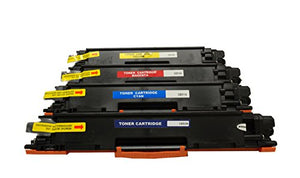 Noa Store New 4 Pack Color Toner Set Fits 126A CE310A-CE313A Color LaserCP1025nw M275 M175