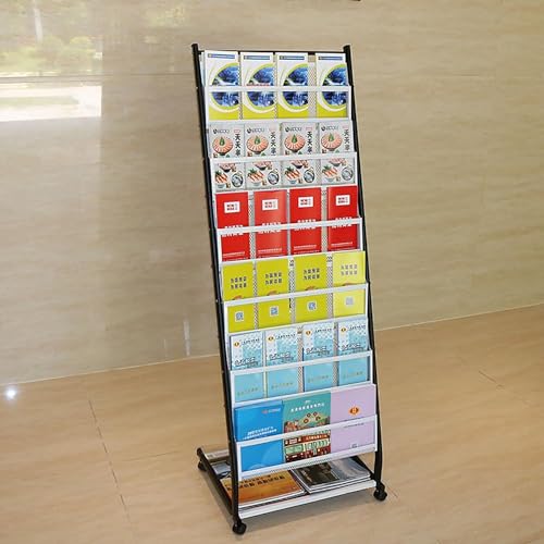 WEBERT Floor-Standing Portable Magazine Rack