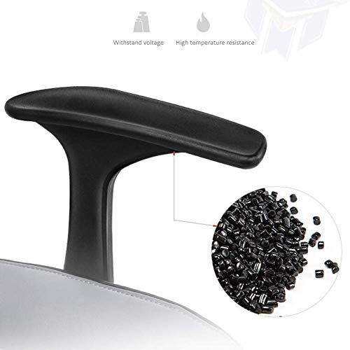 ZHIVIQ Silent Universal Pulley Office Chair - Rotatable Ergonomic Design with Thickened Cushion
