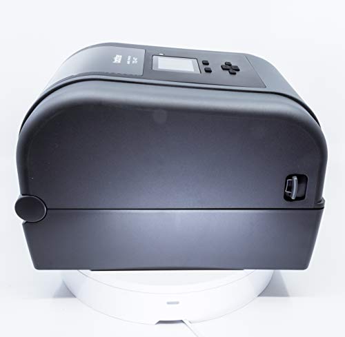 Brother TD-4650TNWB 4-inch Thermal Transfer Desktop Network Barcode and Label Printer for Labels and Barcodes, 203 dpi, 8 IPS, Standard USB 2.0, Serial, Ethernet LAN, Built-in Wi-Fi and Bluetooth