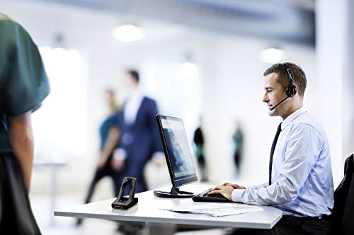 Sennheiser SD PRO2 Deskphone Cordless Headset with Avaya EHS Adapter - Compatible with Avaya 1400, 9400 & 9500 Series