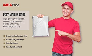 iMBAPrice 5000 10x13 White Poly MAILING Shipping ENVELOPES Bags (Total 5000 Bags)