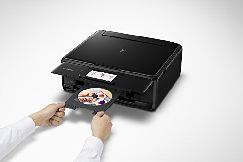 Canon TS8120 Wireless All-In-One Printer with Scanner and Copier: Mobile and Tablet Printing, with Airprint(TM) and Google Cloud Print compatible, Black