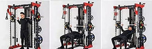 NNI FITNESS 2020 Commercial Smith Machine - Red