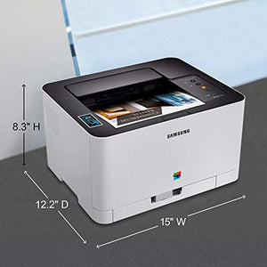 Samsung Xpress C430W Wireless Color Laser Printer with Simple NFC + WiFi Connectivity and Built-in Ethernet, Amazon Dash Replenishment Enabled (SS230G)