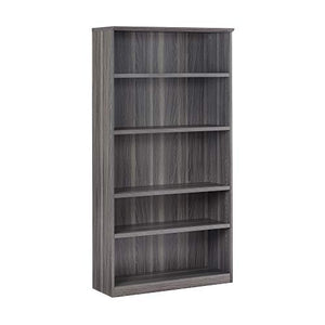 Safco Products MVB5LGS Bookcase, Gray Steel Laminate