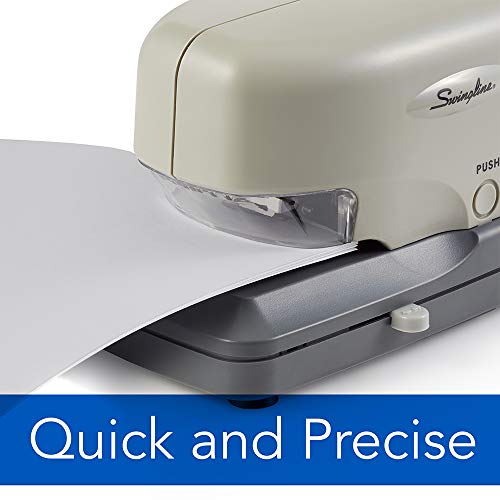 Swingline Electric Stapler, High Volume, 30 Sheet Capacity, Jam Free Stapling, Includes 5000 Staples, Gray (69001)