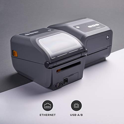 Zebra ZD420c Ribbon Cartridge Desktop Printer 300 dpi Print Width 4 in Ethernet USB ZD42043-C01E00EZ