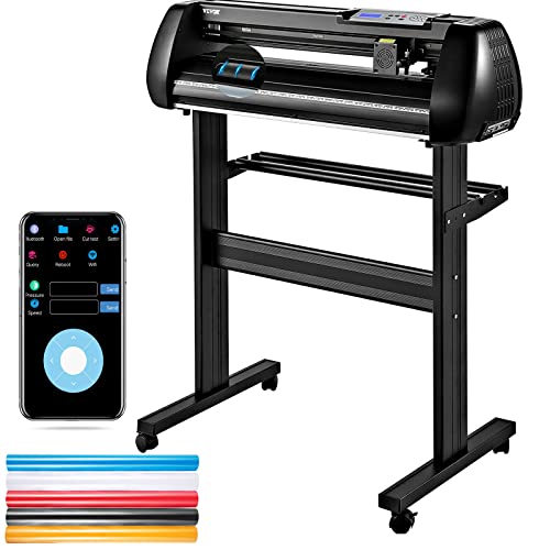 VEVOR 34inch Vinyl Cutter Plotter with Stand, SignMaster Software, Vinyl Tape Tools