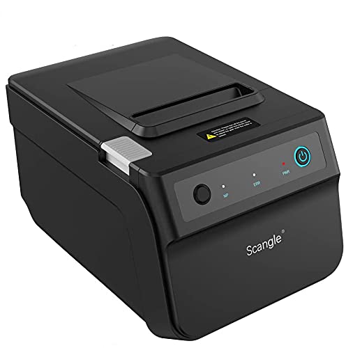 Scangle SGT-88IV Desktop USB Direct Thermal POS Receipt Printer - with USB/Serial/Ethernet Ports - Work on Windows XP//7/8/8.1/10/Linux/Android