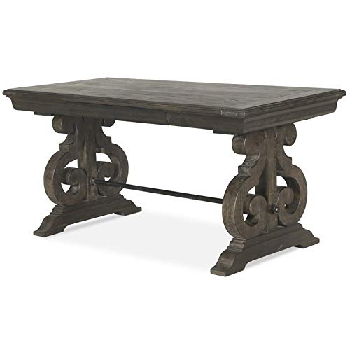 Magnussen Bellamy Writing Desk in Weathered Peppercorn