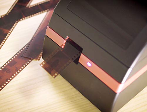 Pacific Image PowerFilm Automatic 35mm Film Scanner - Batch scanning up to 10 Film Strips (6 Frames) at Once, 3-line RGB Linear CCD Sensor, 24MP, 48-bit
