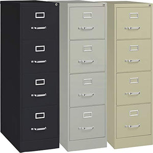 CommClad 4 Drawer Commercial Letter Size File Cabinet in Putty Finish