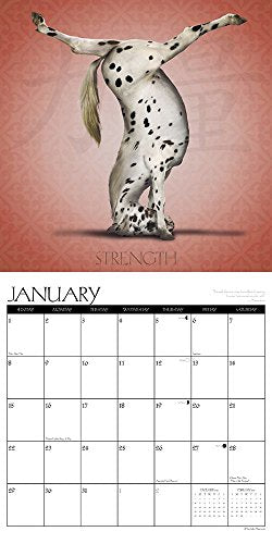 Horse Yoga 2017 Calendar