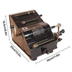 Amdsoc 1942 Hand Crank Calculator - Retro Nostalgia Mechanical Abacus