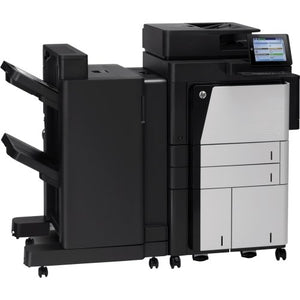 Hewlett-Packard - Hp Laserjet M830z Laser Multifunction Printer - Monochrome - Plain Paper Print - Floor Standing - Copier/Fax/Printer/Scanner - 55 Ppm Mono Print - 1200 Dpi Print - 55 Cpm Mono Copy - Touchscreen Lcd - 600 Dpi Optical Scan - Automatic Dup