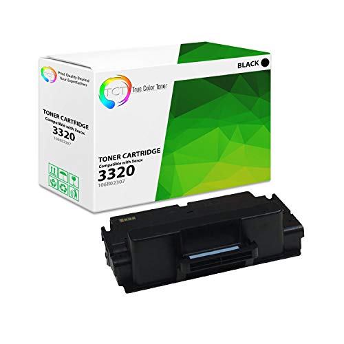 TCT Premium Compatible Toner Cartridge Replacement for Xerox 106R02307 Black Works with Xerox Phaser 3320 3320dni Printers (11,000 Pages) - 8 Pack