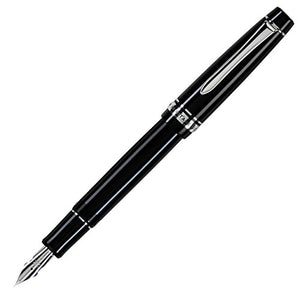 PILOT Custom 912 Fountain Pen, Black Barrel, Stub Nib (71618)